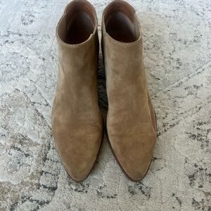 SARTO By Franco Sarto Brown Ankle Booties